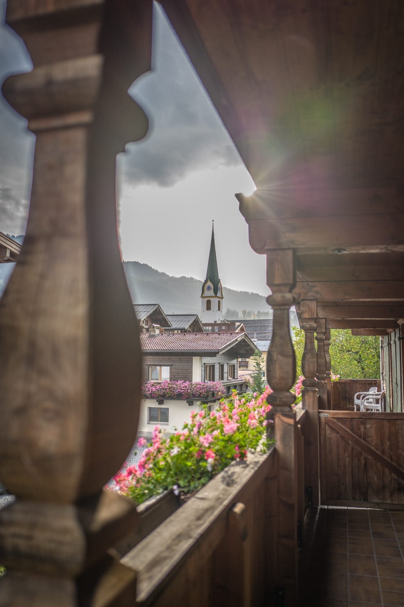 Aussicht vom Appartementhaus Garden