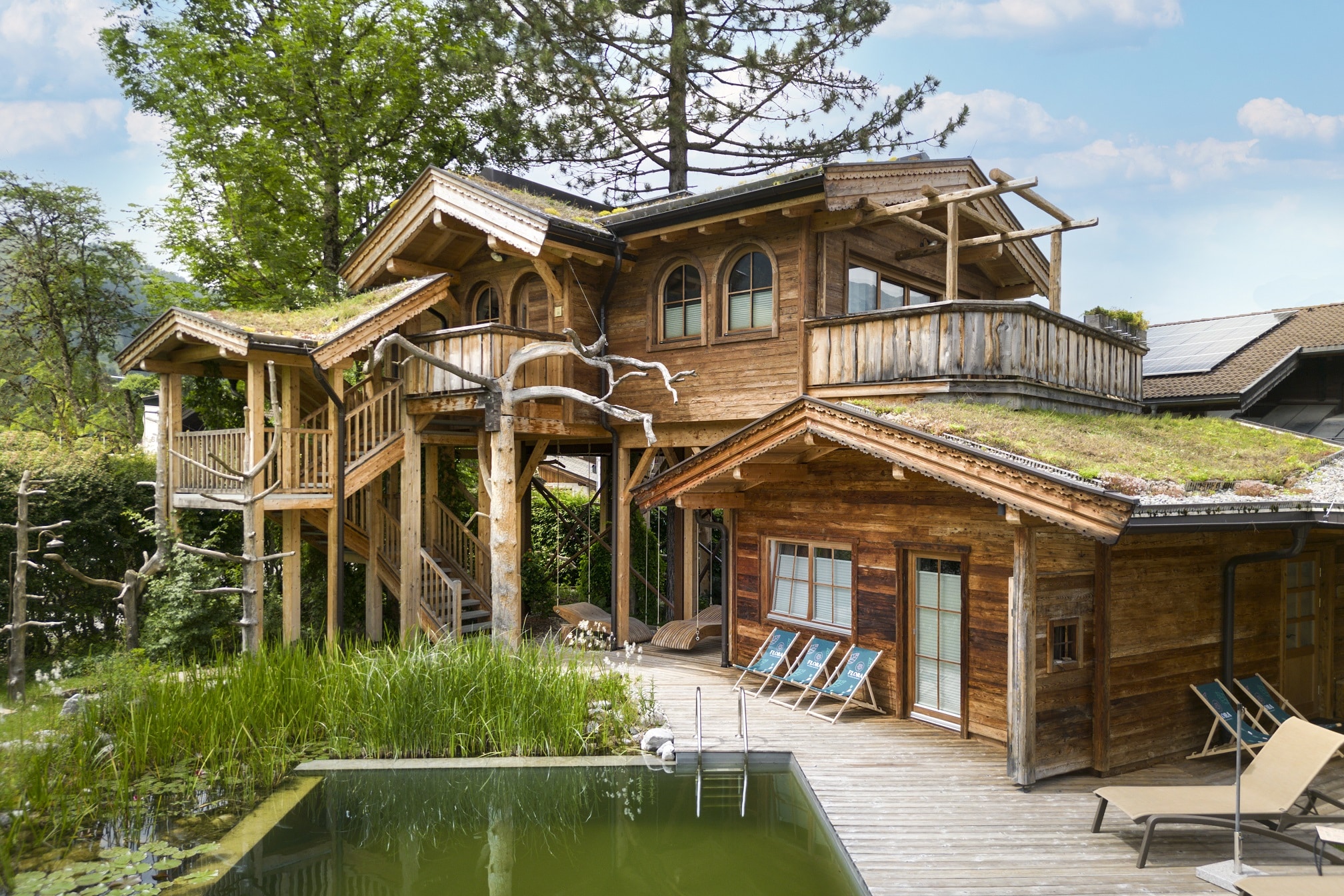 Baumhaus in Flora's Garten, Gartenhotel FLORA, Ellmau am Wilden Kaiser