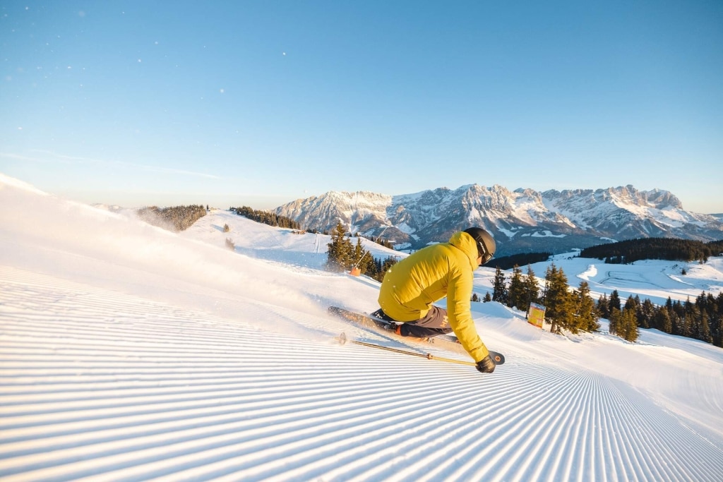 Skifahren in Ellmau