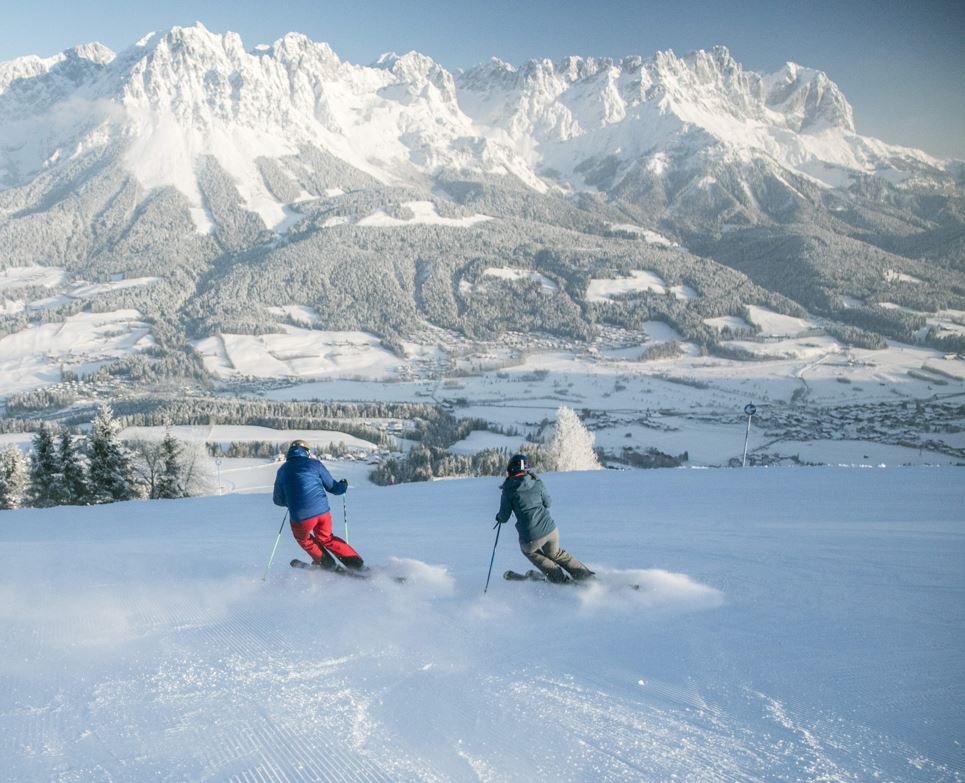 Skifahren in Ellmau