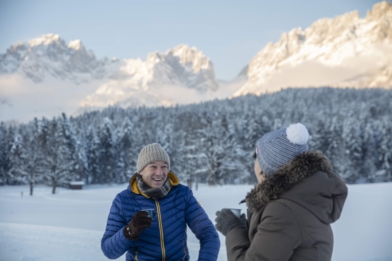 Winterwandern in Ellmau am Wilden Kaiser