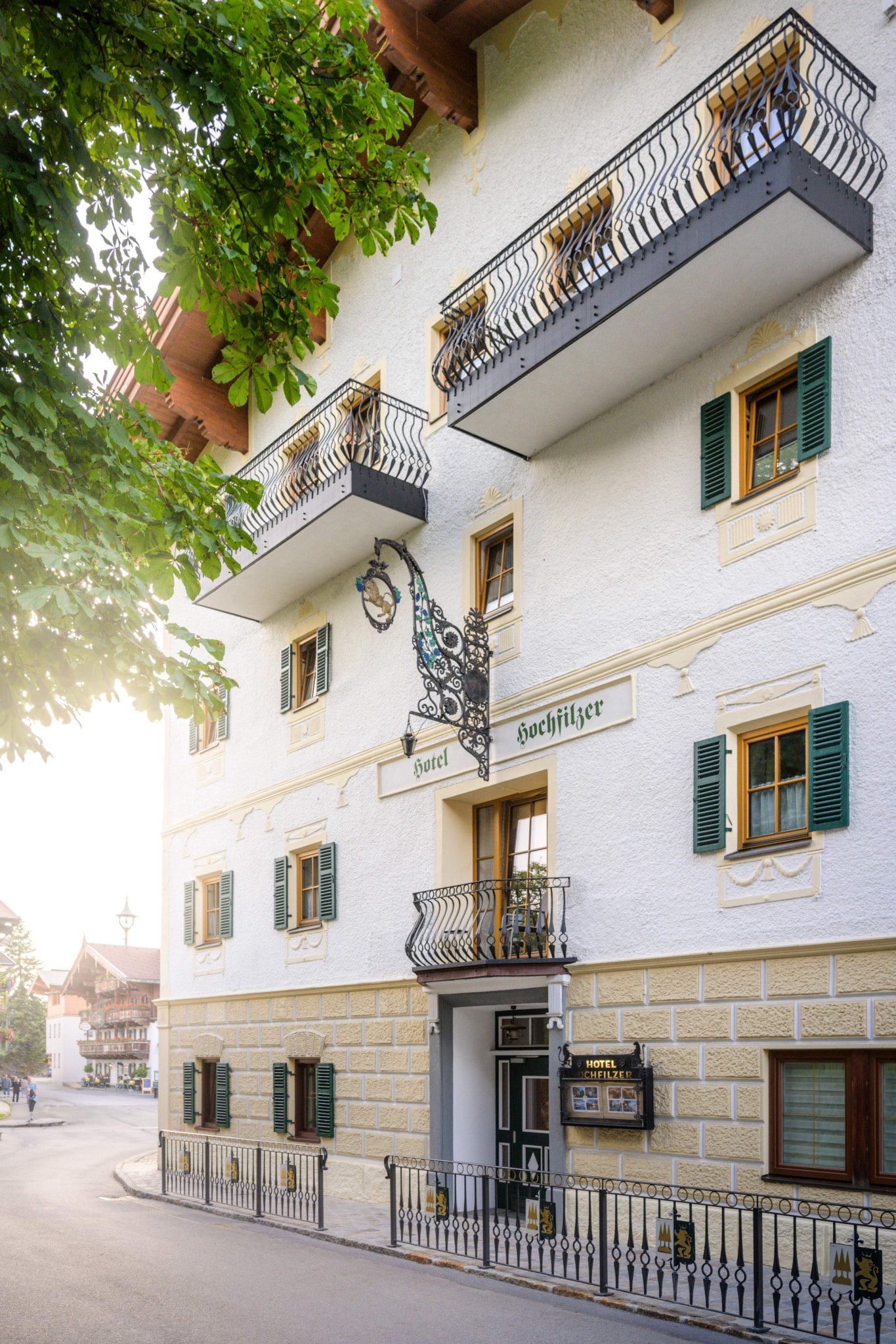 Außenansicht Hotel Hochfilzer Ellmau