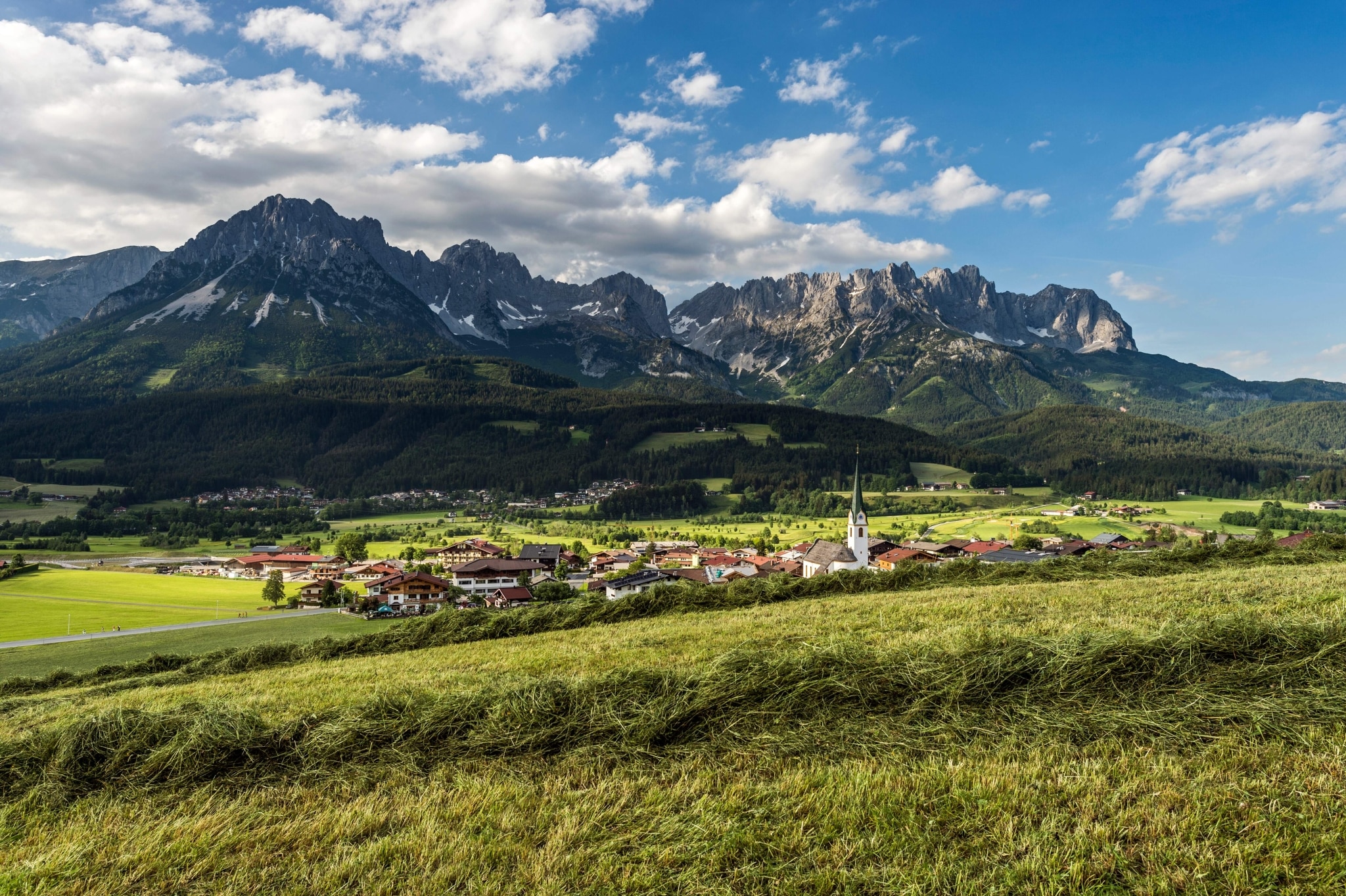 Ellmau im Sommer