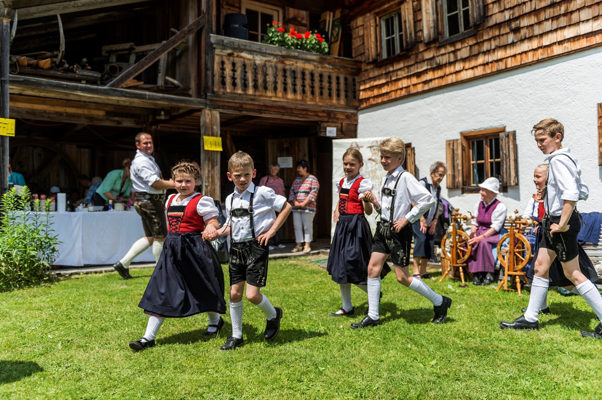 Kinder beim Tanzen