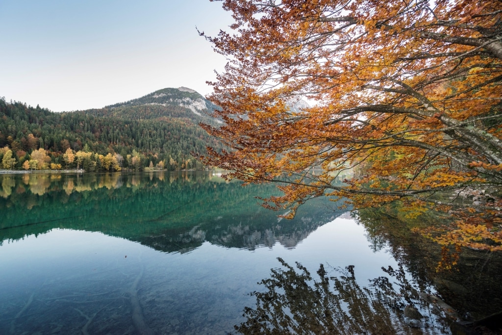 Hintersteiner See im Herbst